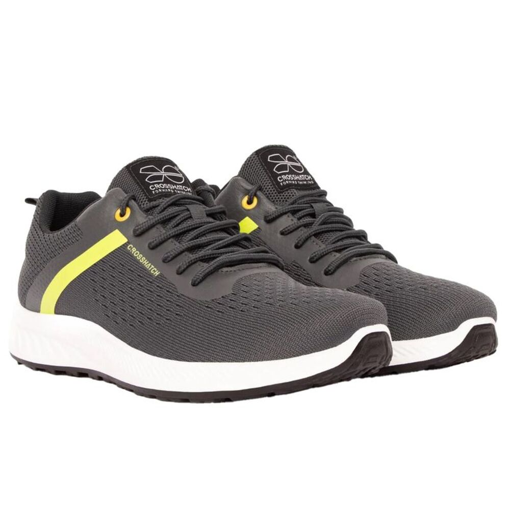 Crosshatch Mens Kamran Sneakers / Gray